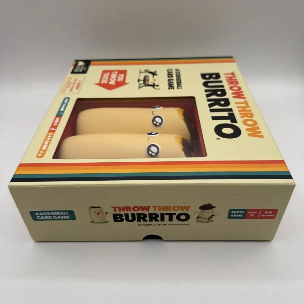Throw Throw‎ Burrito by Exploding Kittens - A Dodgeball Card Game Complete